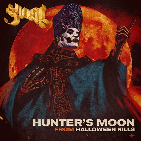 Ghost Hunter's Moon 7" Single Black-Red-Orange-Clear Vinyl we