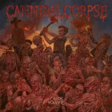 Cannibal Corpse "Chaos Horrific" Ink Spot Vinyl-Orange Marbled Vinyl lps Pre-Sale 9-22-23