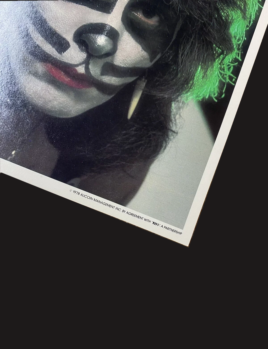 Kiss Peter Criss 1978 Kiss Army Membership 8x10 | Papa's Rock and