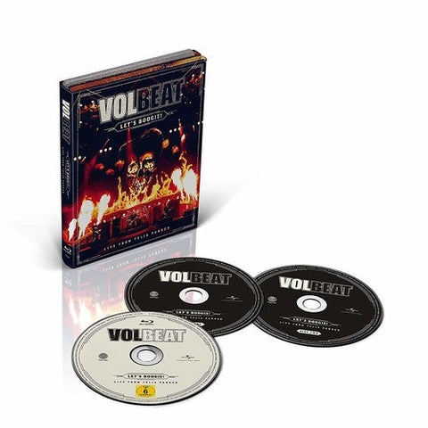 Volbeat Let's Boogie (Live From Telia Parken) (With CD) Blu-Ray