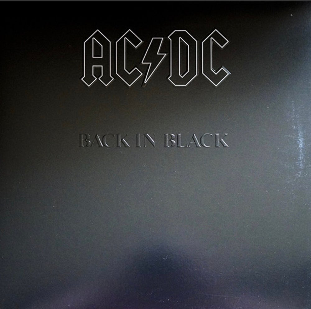 AC/DC Back in Black 180g Vinyl | Papa's Rock and Roll Parlor