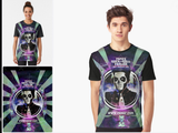 Papa's Rock and Roll Parlor Ghost Dye Sublimated T-shirt