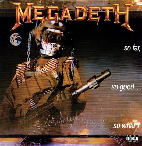 Megadeth So Far So Good: So What Ltd Ed. 180g Vinyl lp