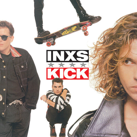INXS Kick Ltd Ed Clear Vinyl Lp