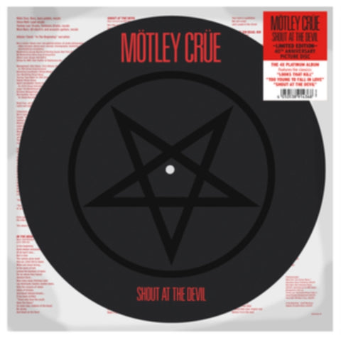 Motley Crue Shout at the Devil Ltd Ed Picture Disc Pre-sale 10-27-23