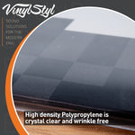 Vinyl Styl® 12 Inch Vinyl Record Outer Sleeve Polyethylene Resealable- 50 Count (Clear)