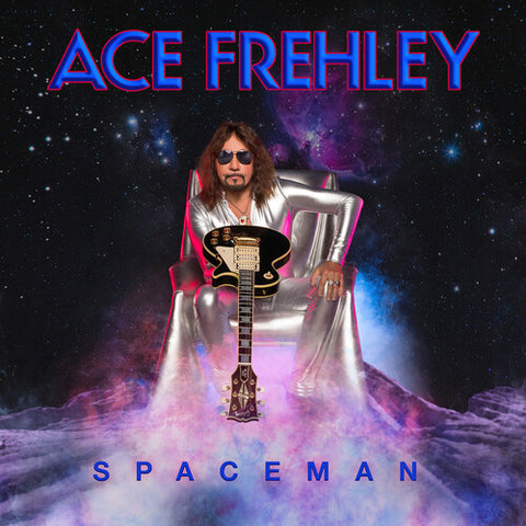 Ace Frehley Spaceman Clear & Grape Colored 2 X Vinyl Lp
