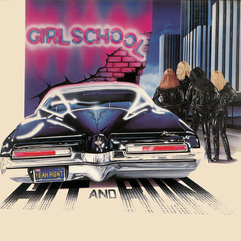 GirlSchool Hit And Run - Magenta (Colored Vinyl, Limited Edition, Gatefold LP Jacket)
