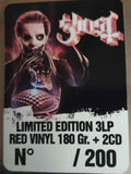 Ghost Paradise Lost Imperatour France 2023 3 X Red Vinyl 180g +2CD Box Set