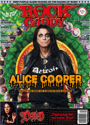 Alice Cooper Rock Candy Magazine Issue 40 (UK Rock Magazine)