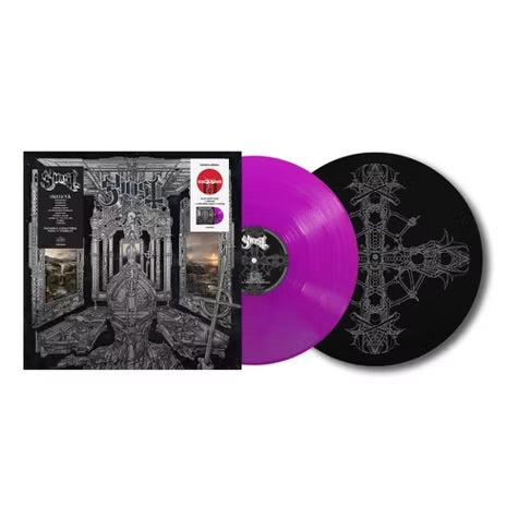 Ghost Skeleta Neon Violet Vinyl lp with Exclusive Slipmat