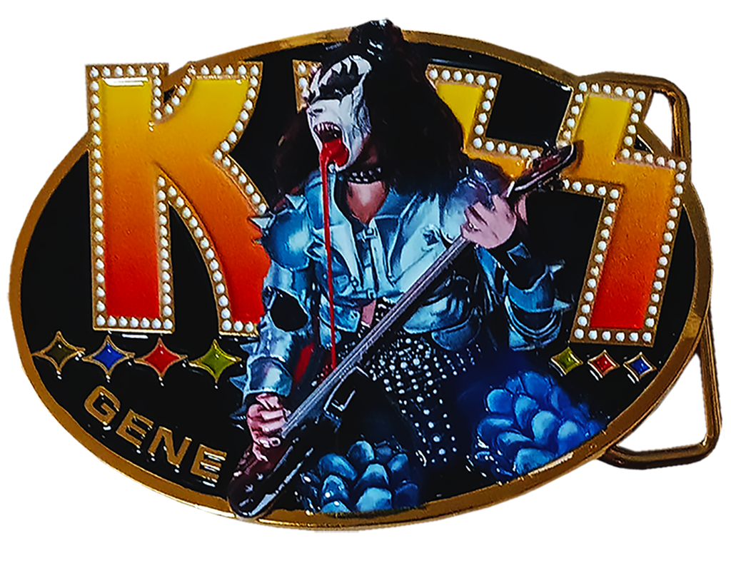 Kiss belt buckle deals