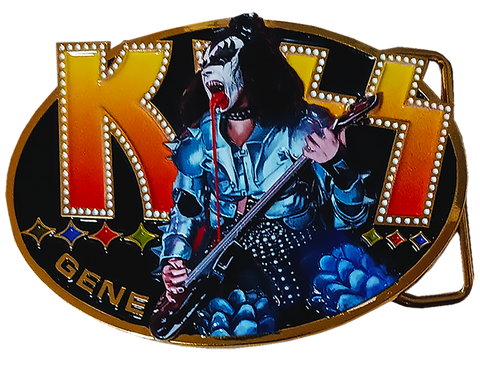 The Demon (Kiss) Belt Buckle Ltd Ed of 25