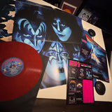 Kiss Creatures of the Night (Alt. Cover) Deep Red Marble 180g Vinyl Lp with Poster and Inserts