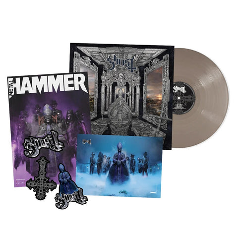 Ghost Skeleta Opaque Grey Vinyl with Metal Hammer Magazine, Numbered Print & Sticker Set