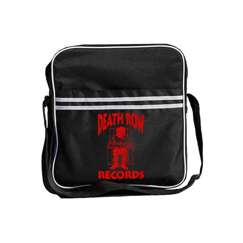 DEATH ROW RECORDS ZIP TOP MESSENGER RECORD BAG