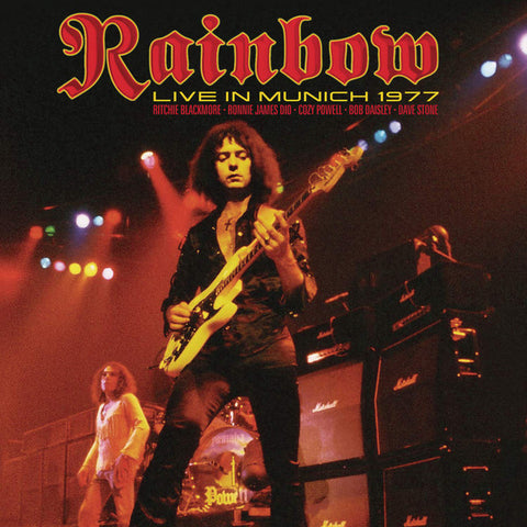 Rainbow Live In Munich 1977 3 X 180g Black Vinyl Lp with Etching