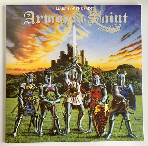Armored Saint March of the Saint Blue Vinyl Lp