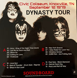 Kiss Knoxville Rock City 1979 Dynasty Tour Soundboard  Live Vinyl Lp (EU Import)