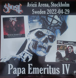 Ghost Swedish Neurotica Imperatour Master Recording Stockholm Sweden 2022 Light Blue Vinyl Lp