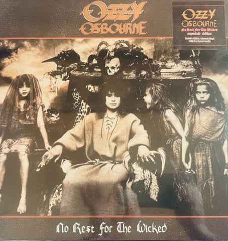 Ozzy Osbourne - No Rest For The Wicked (Expanded Edition) Red Vinyl Lp with Bonus Tracks