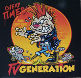 TV Generation Cheap Times Red Splatter Vinyl Lp