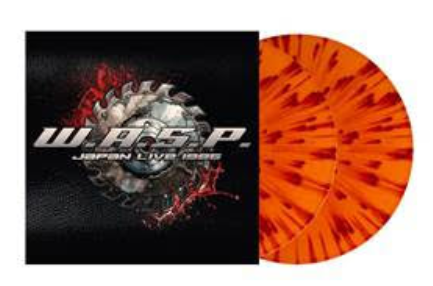 W.A.S.P. Japan Live 1986 2X Orange Splatter Vinyl Lp