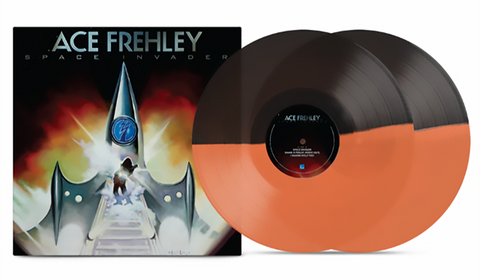 Ace Frehley Space Invader 10th Anniversary Indie Exclusive Clear & Tangerine Vinyl Lp