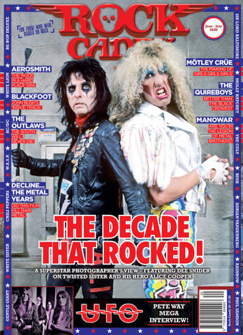 Alice Cooper-Dee Snider Rock Candy Magazine Issue 20 (UK Rock Magazine)