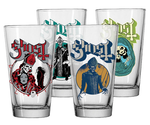 Ghost Pint Glasses (set of 4)