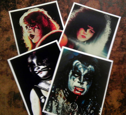 Kiss Alive II 8x10 Glossy Photo Set
