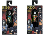 KISS x Ben Cooper Costume Kids Collection - Series 12 Costumed Action Figure Bundle (The Starchild, The Demon, The Spaceman & The Catman)