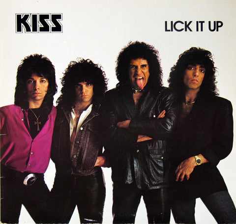 Kiss Lick It Up German Vinyl Lp