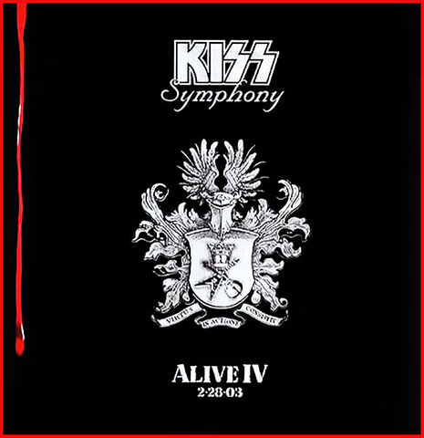 Kiss Alive IV: Symphony 2.28.03 3 x Lp Red Vinyl