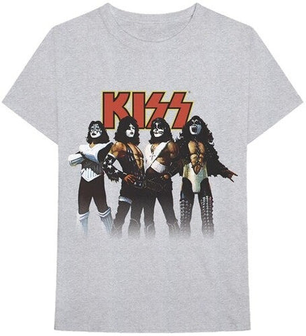 Kiss Love Gun Gray Unisex Short Sleeve T-shirt XL