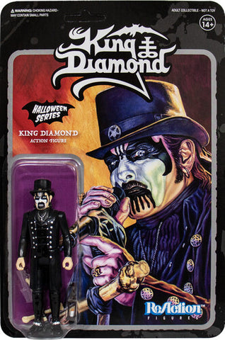 King Diamond Modern Top Hat ReAction Figure