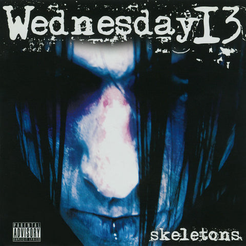wednesday 13 Skeletons Blue Vinyl Lp