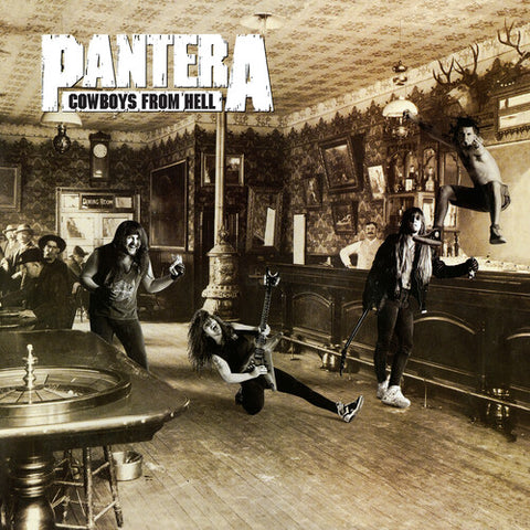 Pantera Cowboys from Hell Brown Vinyl Lp