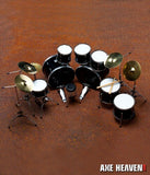 Joey Jordison Slipknot Pearl Mini Drum Kit Replica Collectible