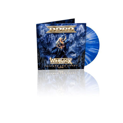 Warlock - Triumph & Agony Live (Marble Blue & White Vinyl Lp)
