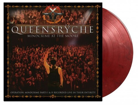Queensryche Mindcrime At The Moore  180g Translucent Red, Solid Black & White Marble 4 Lp Numbered Set