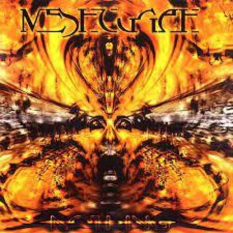 Meshuggah Nothing 2X Black & White Marble Vinyl Ltd Ed of 500