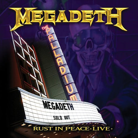 Megadeth Rust in Peace Live CD