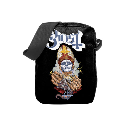 Ghost Papa Nihil Cross Body Bag by Rock Sax