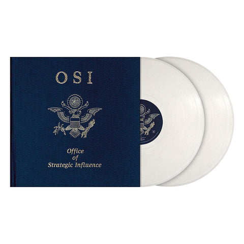 OSI Office of Strategic Intelligence Double White & Clear Vinyl Lp