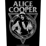 ALICE COOPER BACK PATCH: SNAKESKIN