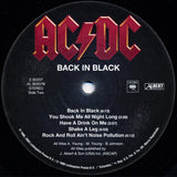 AC/DC Back in Black 180g Vinyl
