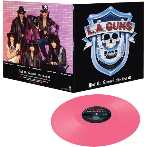 LA GUNS Riot On Sunset: The Best Of (Colored Vinyl, Pink, Gatefold LP Jacket)