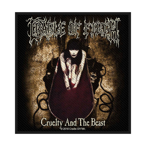 CRADLE OF FILTH STANDARD PATCH: CRUELTY AND THE BEAST (LOOSE)