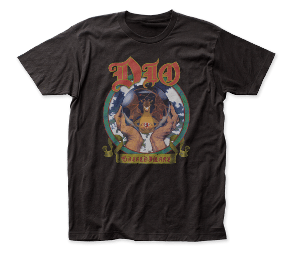 Dio Sacred Heart T-Shirt Papa's Rock and Roll Parlor
